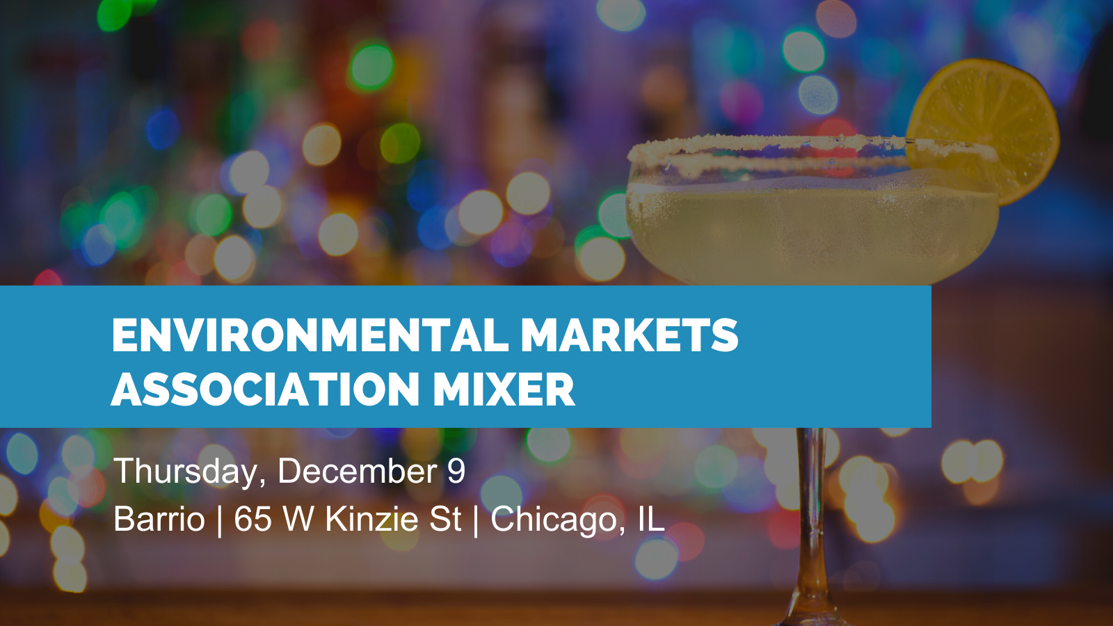 Environmental Markets Association Mixer