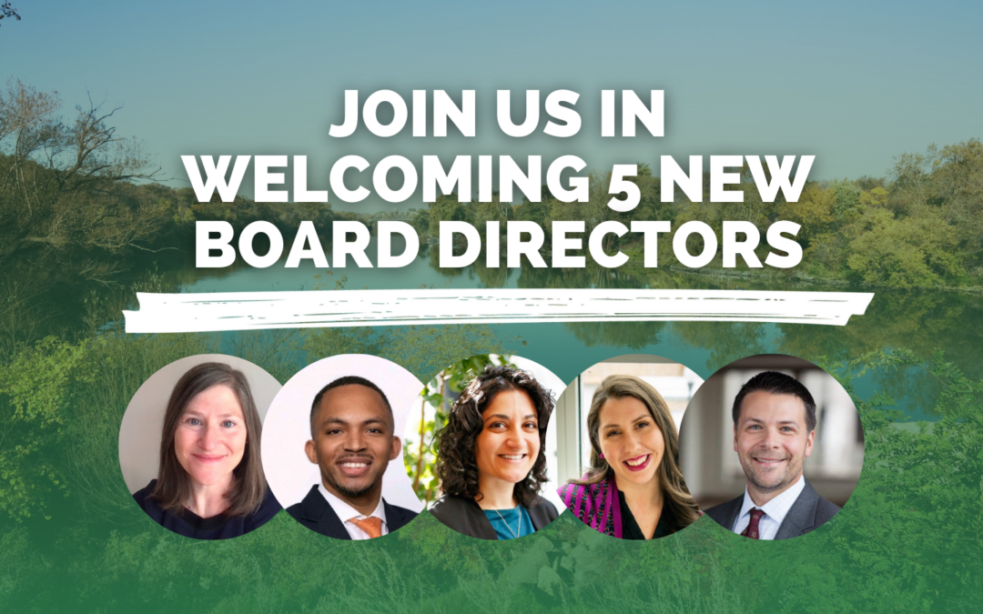 Join us in welcoming 5 new Board Directors
