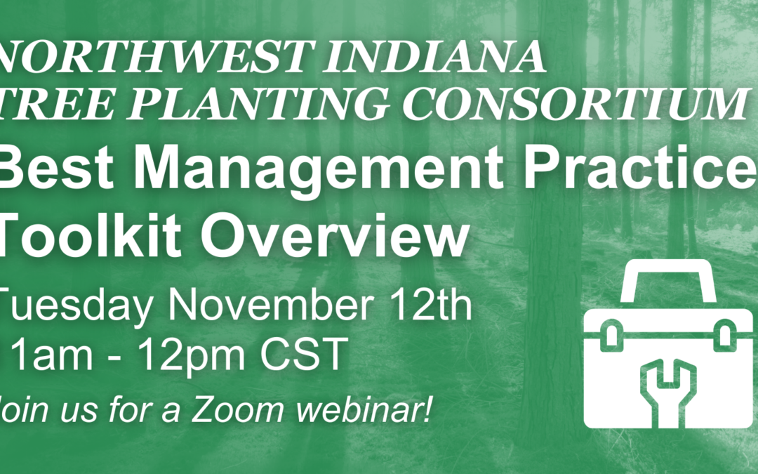 Northwest Indiana Tree Planting Consortium – Urban Forestry Best Management Practice Toolkit Webinar