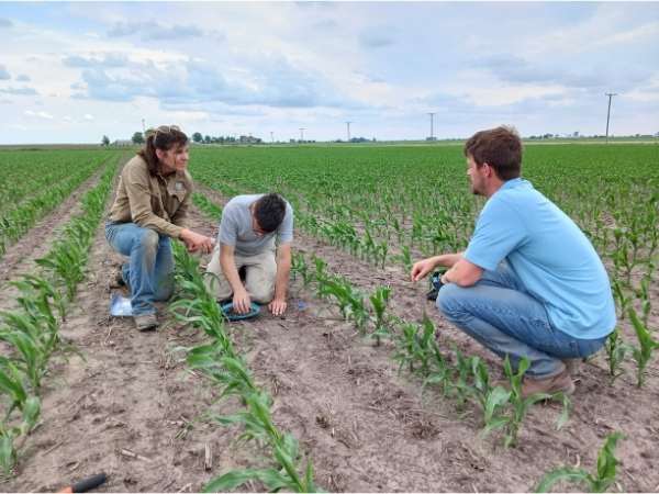 Soil health testing in DeKalb County, Illinois