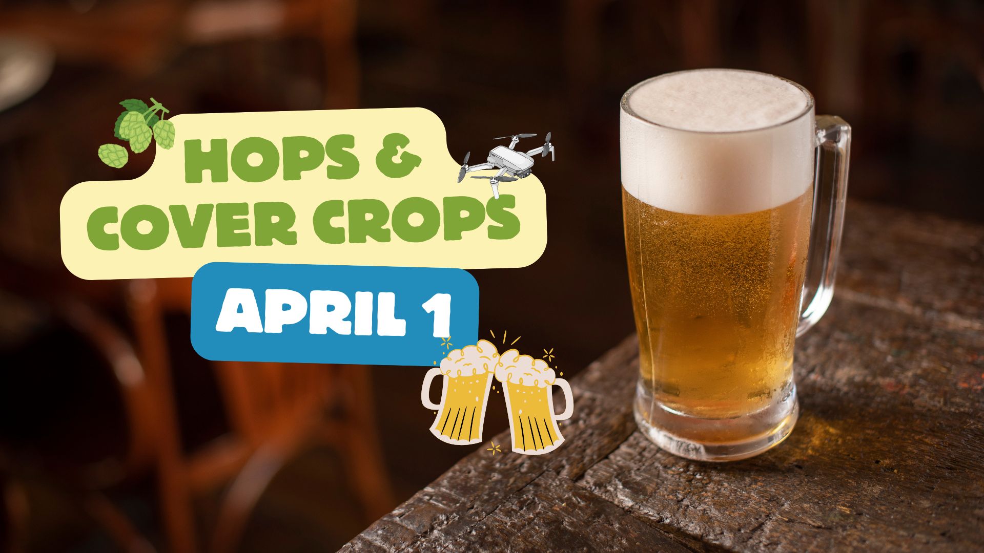 Hops & Cover Crops event banner