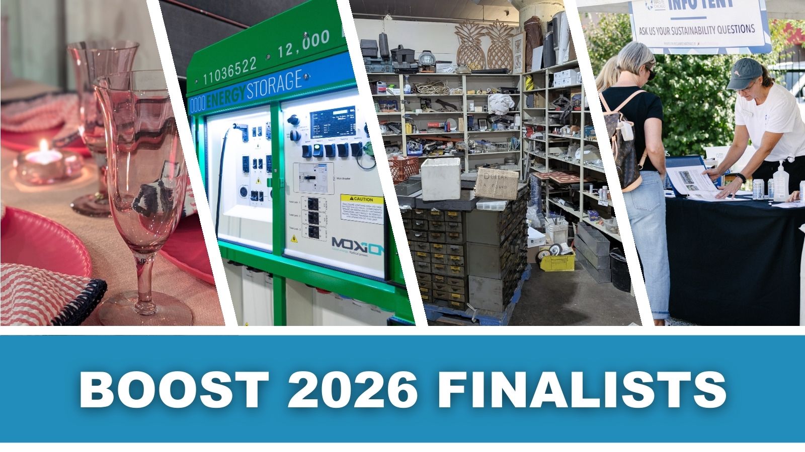 Promotional graphic reading "BOOST 2026 Finalists"